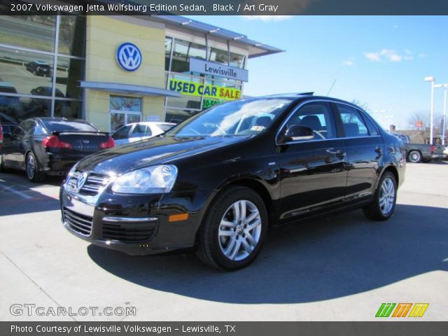 2007 Volkswagen Jetta Wolfsburg Edition Sedan in Black
