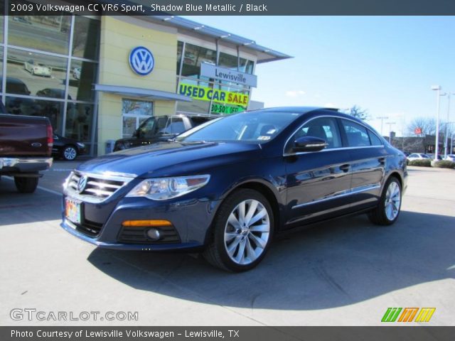 2009 Volkswagen CC VR6 Sport in Shadow Blue Metallic