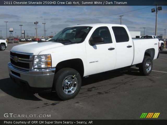 2011 Chevrolet Silverado 2500HD Crew Cab 4x4 in Summit White
