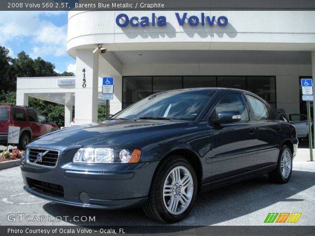 2008 Volvo S60 2.5T in Barents Blue Metallic