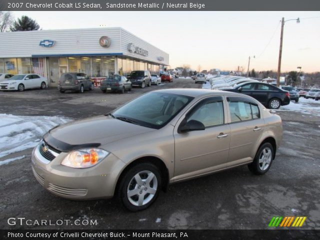 2007 Chevrolet Cobalt LS Sedan in Sandstone Metallic