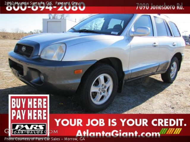 2002 Hyundai Santa Fe GLS in Pewter