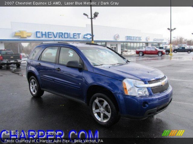 2007 Chevrolet Equinox LS AWD in Laser Blue Metallic