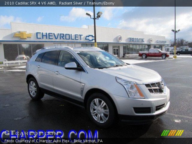 2010 Cadillac SRX 4 V6 AWD in Radiant Silver