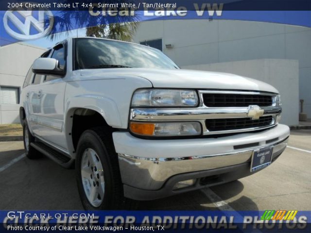 2004 Chevrolet Tahoe LT 4x4 in Summit White
