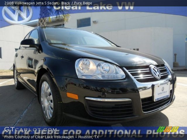 2008 Volkswagen Jetta S Sedan in Black