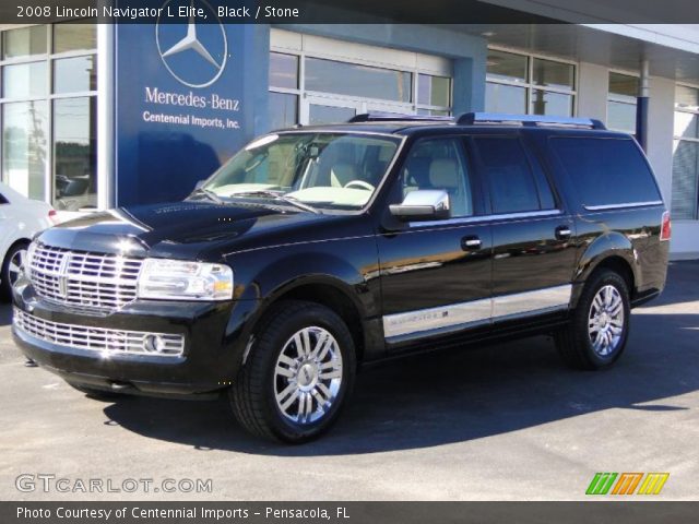 2008 Lincoln Navigator L Elite in Black