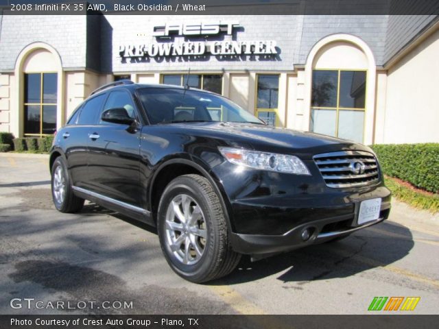 2008 Infiniti FX 35 AWD in Black Obsidian