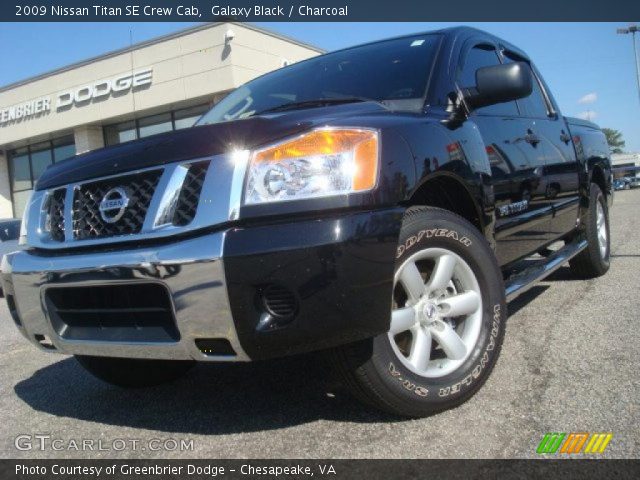 2009 Nissan Titan SE Crew Cab in Galaxy Black
