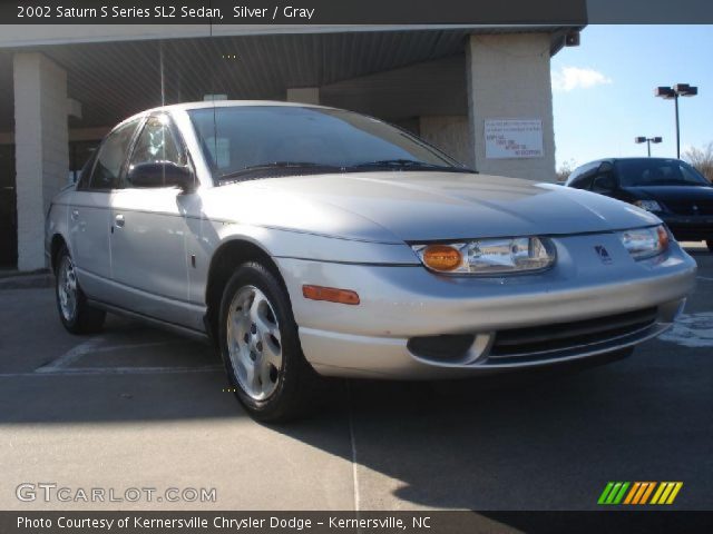 2002 Saturn S Series SL2 Sedan in Silver