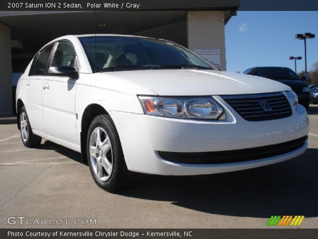 2007 Saturn ION 2 Sedan in Polar White