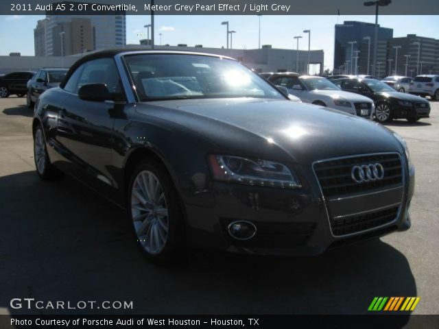 2011 Audi A5 2.0T Convertible in Meteor Grey Pearl Effect
