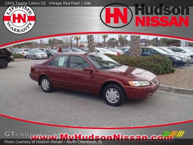 1999 Toyota Camry CE in Vintage Red Pearl