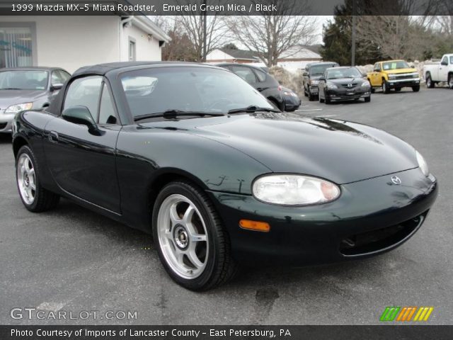1999 Mazda MX-5 Miata Roadster in Emerald Green Mica