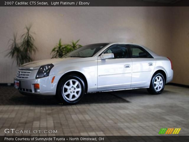 2007 Cadillac CTS Sedan in Light Platinum