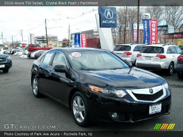 2010 Acura TSX Sedan in Crystal Black Pearl