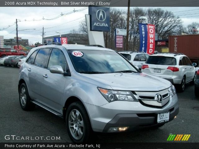 2008 Acura MDX Technology in Billet Silver Metallic