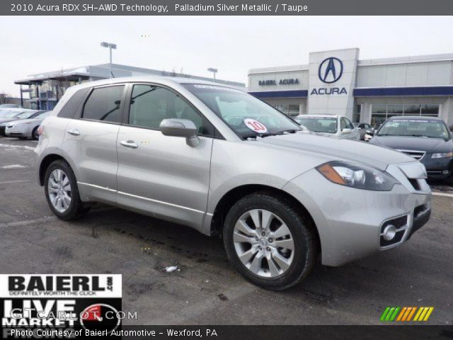 2010 Acura RDX SH-AWD Technology in Palladium Silver Metallic