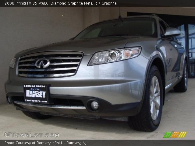 2008 Infiniti FX 35 AWD in Diamond Graphite Metallic