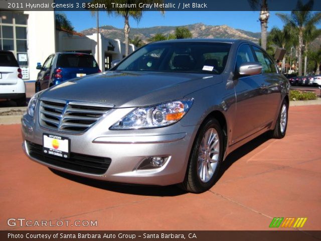 2011 Hyundai Genesis 3.8 Sedan in Titanium Gray Metallic