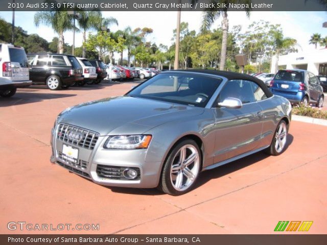 2010 Audi S5 3.0 TFSI quattro Cabriolet in Quartz Gray Metallic