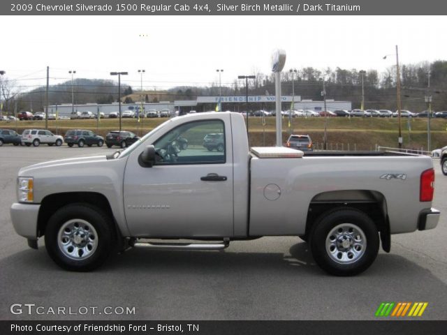 2009 Chevrolet Silverado 1500 Regular Cab 4x4 in Silver Birch Metallic