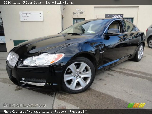 2010 Jaguar XF Sport Sedan in Ebony Black
