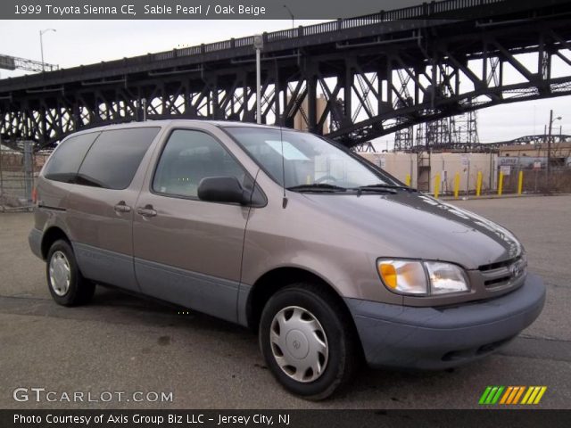 1999 Toyota Sienna CE in Sable Pearl