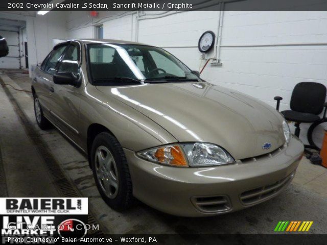 2002 Chevrolet Cavalier LS Sedan in Sandrift Metallic