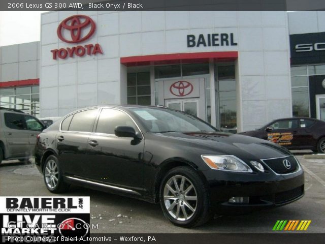 2006 Lexus GS 300 AWD in Black Onyx