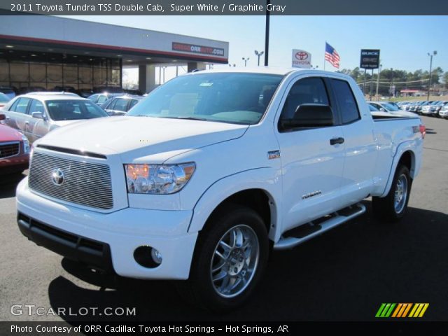 2011 Toyota Tundra TSS Double Cab in Super White