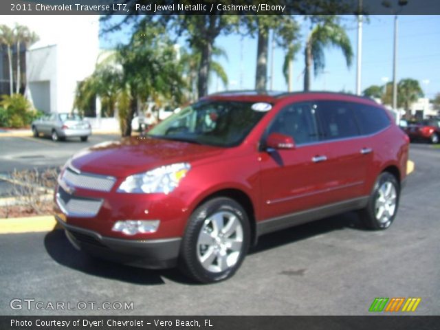 2011 Chevrolet Traverse LTZ in Red Jewel Metallic