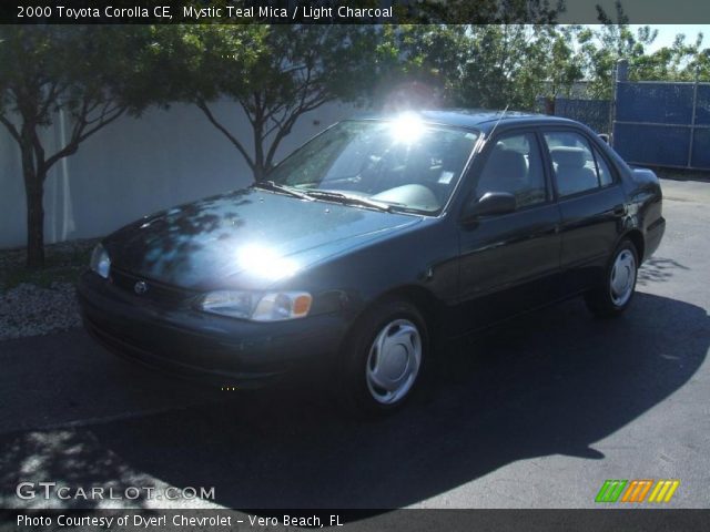 2000 Toyota Corolla CE in Mystic Teal Mica