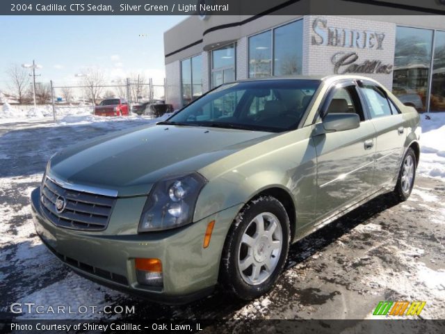2004 Cadillac CTS Sedan in Silver Green