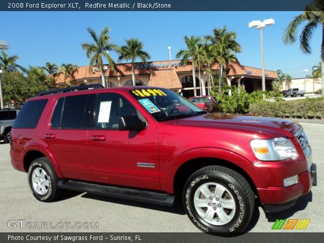 2008 Ford Explorer XLT in Redfire Metallic