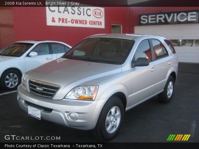 2008 Kia Sorento LX in Bright Silver