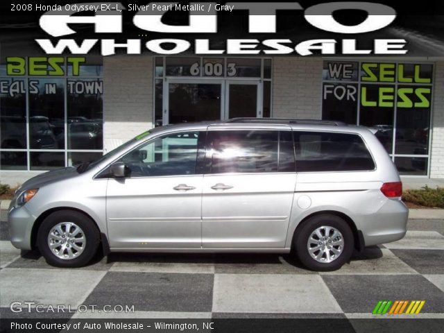 2008 Honda Odyssey EX-L in Silver Pearl Metallic