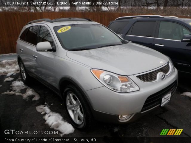 2008 Hyundai Veracruz GLS in Liquid Silver Metallic