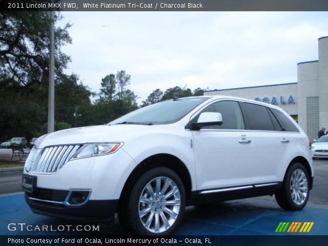 2011 Lincoln MKX FWD in White Platinum Tri-Coat