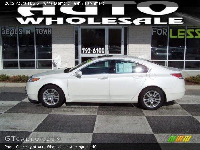 2009 Acura TL 3.5 in White Diamond Pearl