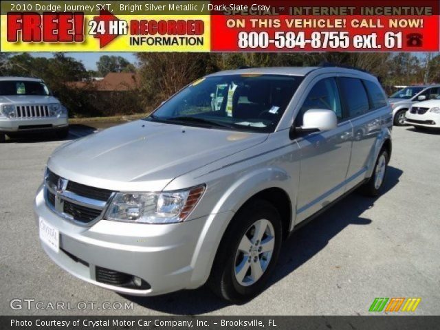 2010 Dodge Journey SXT in Bright Silver Metallic