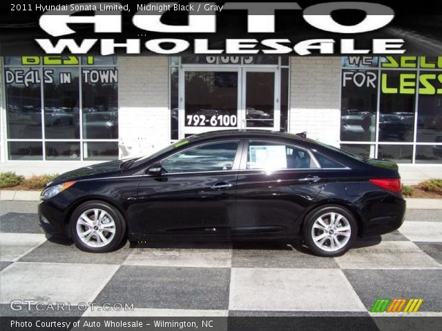 2011 Hyundai Sonata Limited in Midnight Black