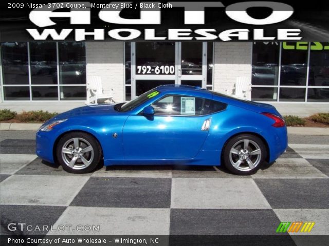 2009 Nissan 370Z Coupe in Monterey Blue