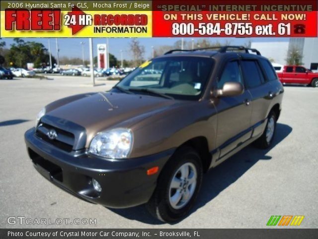 2006 Hyundai Santa Fe GLS in Mocha Frost