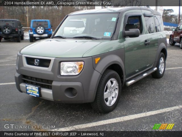 2004 Honda Element EX AWD in Galapagos Green Metallic