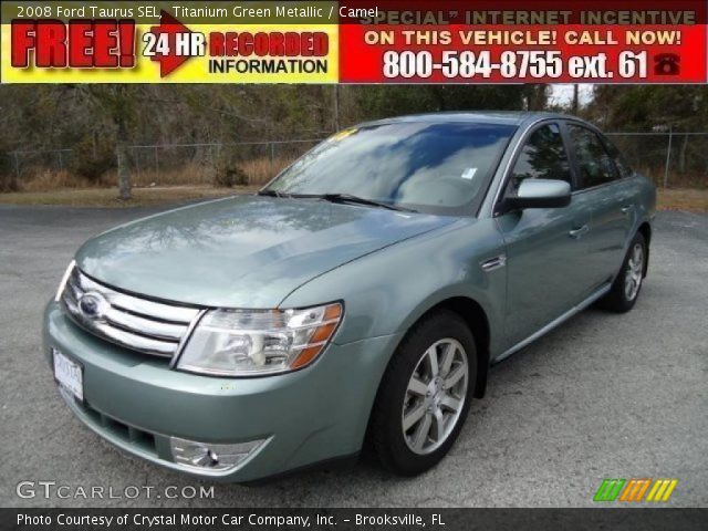 2008 Ford Taurus SEL in Titanium Green Metallic