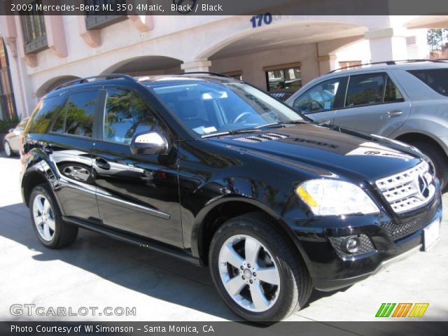 2009 Mercedes-Benz ML 350 4Matic in Black