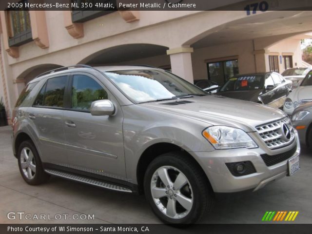 2009 Mercedes-Benz ML 350 4Matic in Pewter Metallic