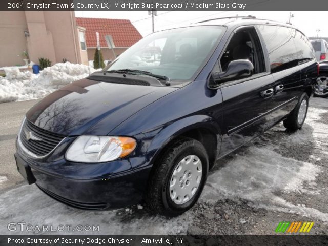 2004 Chrysler Town & Country LX in Midnight Blue Pearlcoat