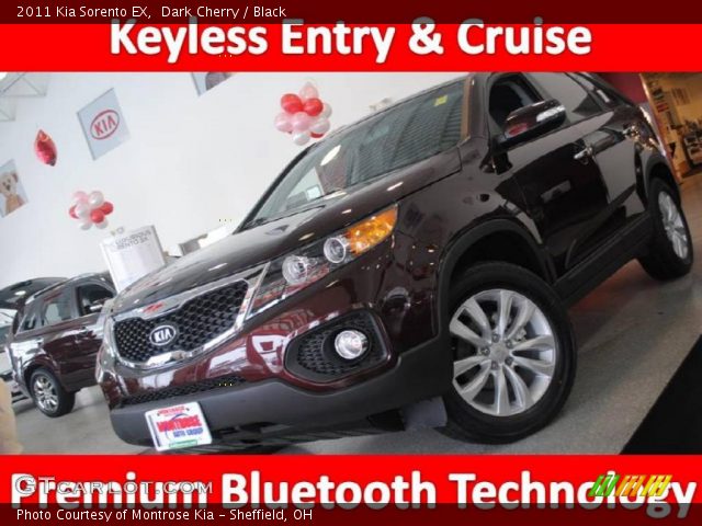 2011 Kia Sorento EX in Dark Cherry